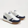 SAMUEL SAM EDELMAN MEN'S LOGAN SNEAKER NAVY SUEDE/NYLON
