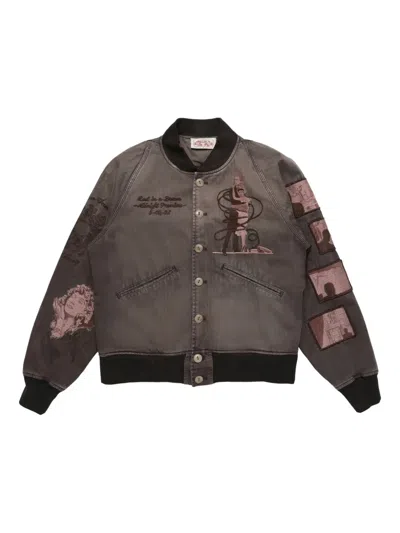 Samuel Zelig Film Buttoned Jacket In Brown