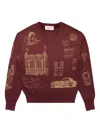 Samuel Zelig Hotel Graphic-printed Sweatshirt