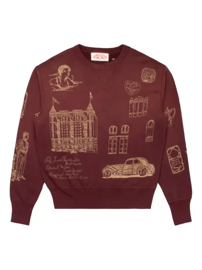 Samuel Zelig Hotel Graphic-printed Sweatshirt