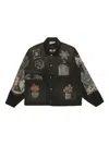 Samuel Zelig Jardine Chore Jacket In Black