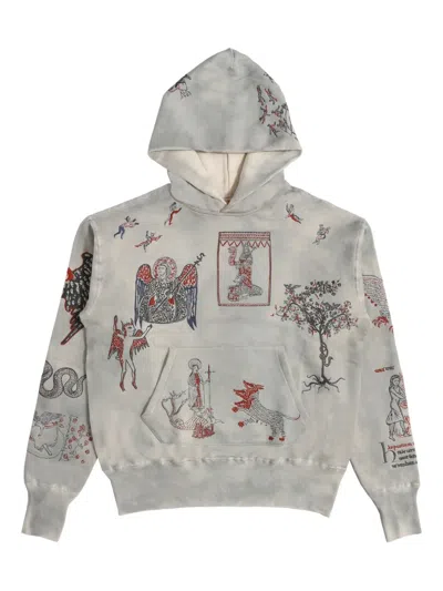Samuel Zelig Medieval Hoodie In Gray