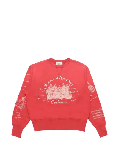 Samuel Zelig Orchestra Sweatshirt In Red