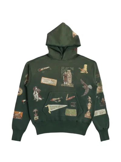 Samuel Zelig Trail Hoodie In Green