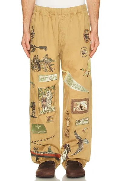 Samuel Zelig Trail Pant In Brown