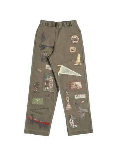 Samuel Zelig Trail Trousers In Brown