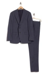 Samuelsohn Blue Plaid Wool Suit In Blue
