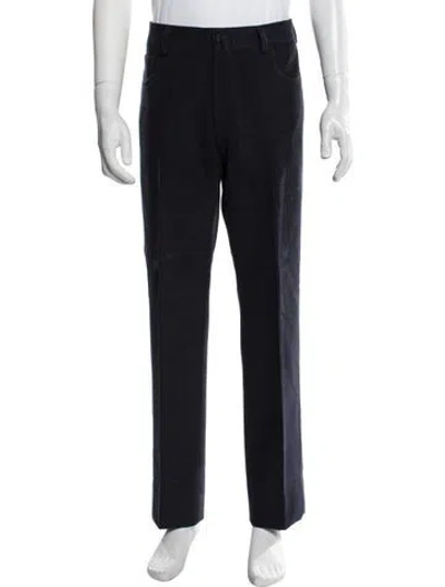 Pre-owned Samuelsohn Ing Loro Piana & C Corduroy Pants In Blue