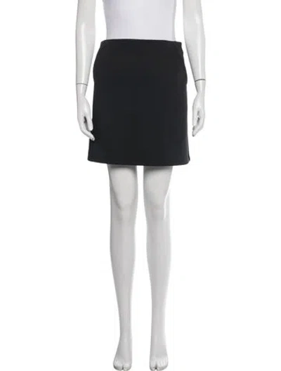 Pre-owned Samuji Mini Skirt In Black
