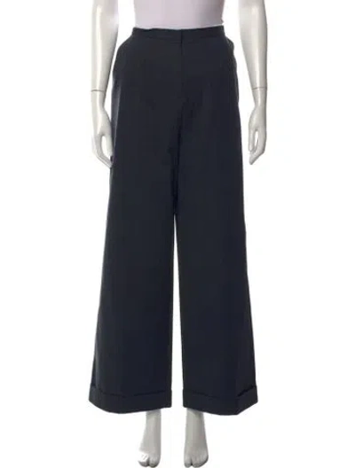 Pre-owned Samuji Wide Leg Pants In Grey
