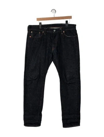 Pre-owned Samurai Jeans Straight-leg Jeans In Black