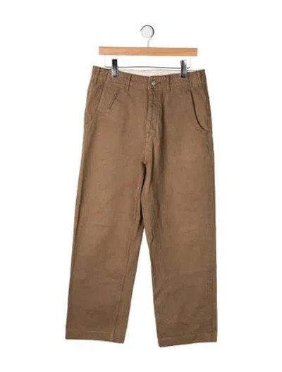 Pre-owned Samurai Jeans Straight-leg Jeans In Brown