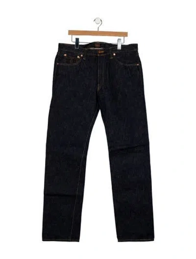 Pre-owned Samurai Jeans Straight-leg Jeans W/ Tags In Blue