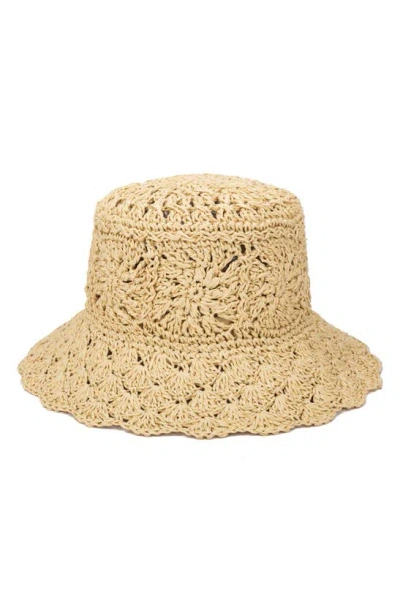 San Diego Hat Boho Bucket Hat In Natural