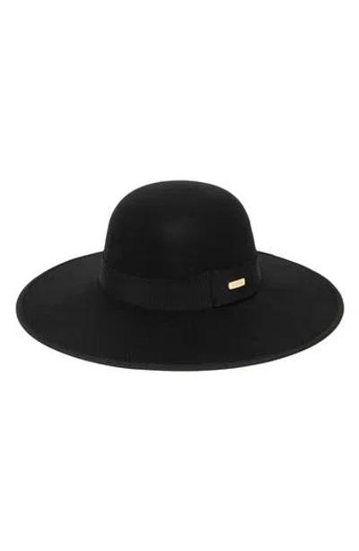 San Diego Hat Candace Floppy Hat In Black