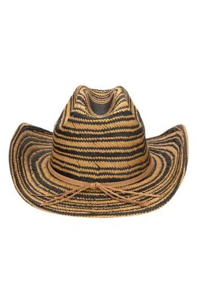 San Diego Hat Cattleman's Crease Cowboy Hat In Brown