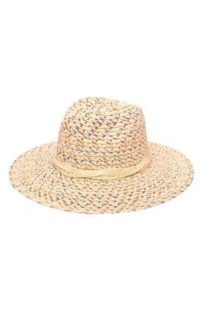 San Diego Hat Cheers Panama Hat In Ivory Multi