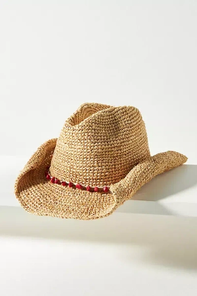 San Diego Hat Co. Beaded Rancher Hat In Orange