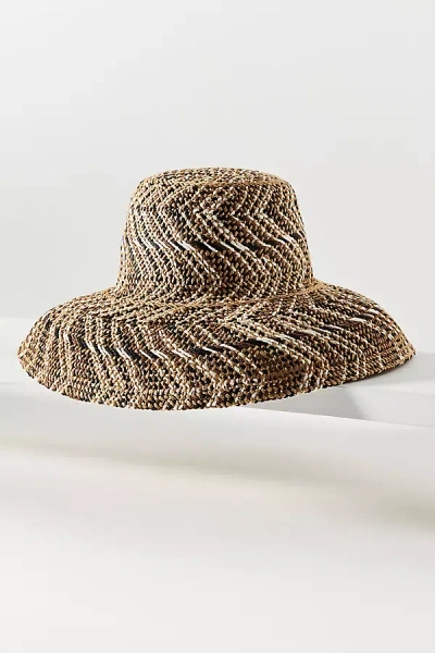 San Diego Hat Co. Briza Raffia Hat In Brown