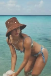 San Diego Hat Co. Embellished Straw Bucket Hat