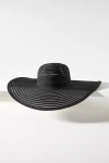 San Diego Hat Co. Floppy Wide-brim Hat In Black