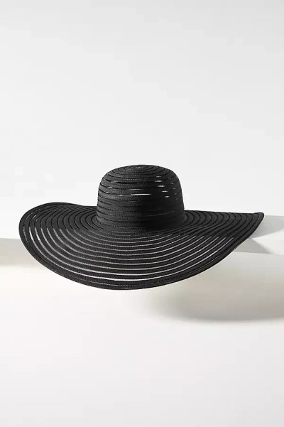 San Diego Hat Co. Floppy Wide-brim Hat In Black