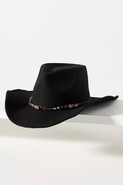 San Diego Hat Co. Gemstone-trim Wool Rancher In Gold