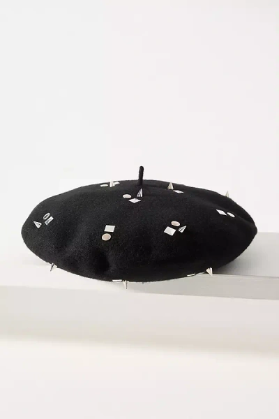 San Diego Hat Co. Last Nite Studded Wool Beret