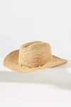 San Diego Hat Co. Raffia Rancher In Beige