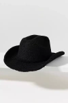 San Diego Hat Co. Sherpa Fleece Rancher In Black