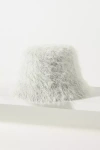 San Diego Hat Co. Stevie Faux-fur Bucket Hat In White