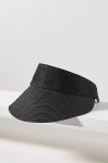 San Diego Hat Co. Ultra Braid Visor In Black