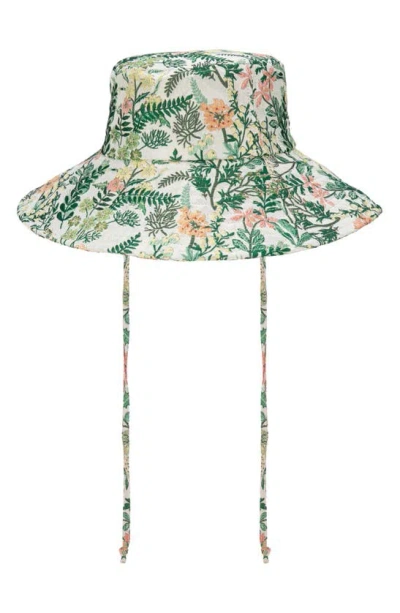 San Diego Hat Colony Palms Bucket Hat In Floral