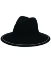 San Diego Hat Company Among Stars Wool-blend Fedora In Grey