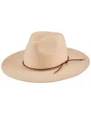 San Diego Hat Company Anza Wool Fedora In Red