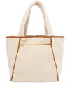 San Diego Hat Company Bay Sky Toasty Tote In White