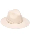 San Diego Hat Company Beyond Prairie Wool Floppy Hat In White