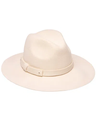 San Diego Hat Company Beyond Prairie Wool Floppy Hat In White