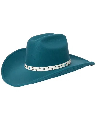 San Diego Hat Company Cattleman's Crease Cowboy Hat In Blue