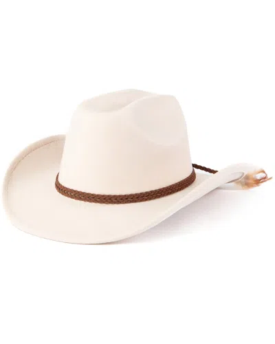 San Diego Hat Company Cattleman's Crease Cowboy Hat In Brown