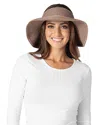 San Diego Hat Company Classic Packable Visor In Brights