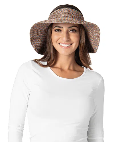 San Diego Hat Company Classic Packable Visor In Brights