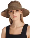 San Diego Hat Company Classic Packable Visor In Coffee