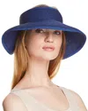 San Diego Hat Company Classic Packable Visor In Navy