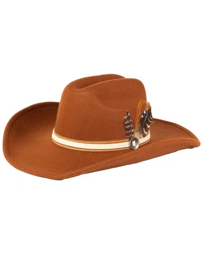 San Diego Hat Company Cowboy Cattleman Hat In Brown