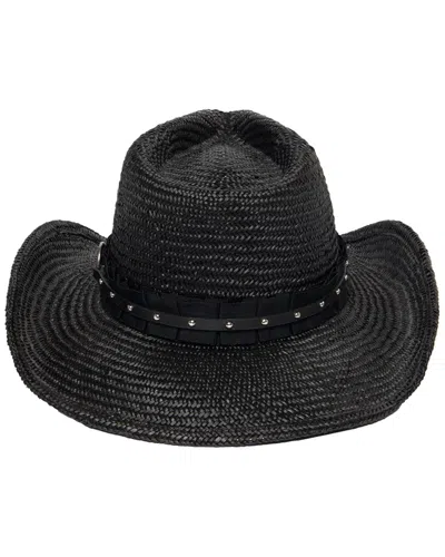 San Diego Hat Company Cowboy Pinch Hat In Black