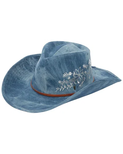 San Diego Hat Company Cowboy Pinch Hat In Blue