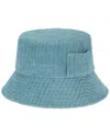 San Diego Hat Company Cozy And Chic Bucket Hat In Blue