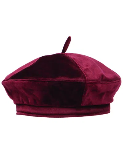 San Diego Hat Company Dixie Darling Velvet Hat In Burgundy