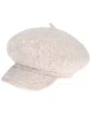 San Diego Hat Company Early Fog Baker Boy Hat In Neutral